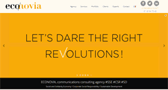 Desktop Screenshot of econovia.fr
